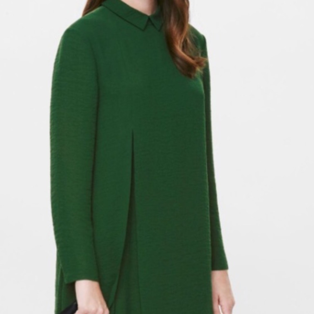 Size 2 COS kelly green dress